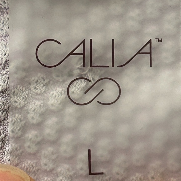 CALIA by Carrie Underwood Purple Fitted Cap Sleeve Polo Shirt SZ L - Picture 4 of 5